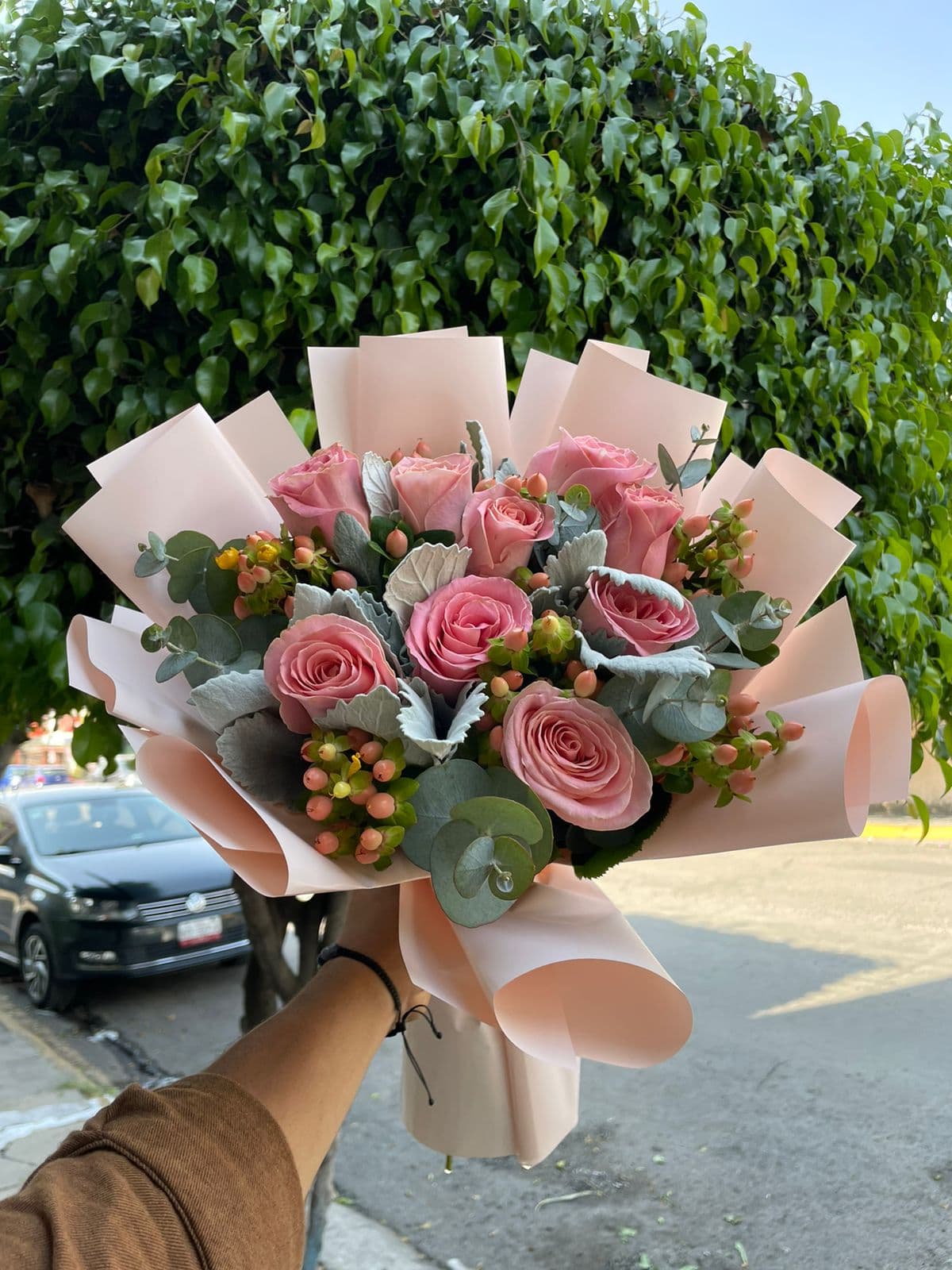 Rosas rosas