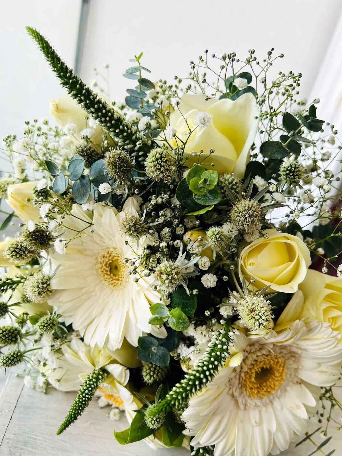 Bouquet de novia · Jardín blanco